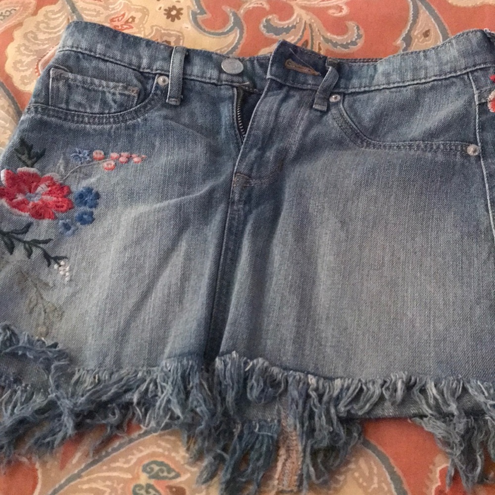 Denim skirt